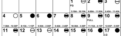 June 2017 fishing and hunting calendar with daily feeding times.